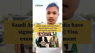 saudi and india have signed visa exemption agreements..!!🇸🇦🇮🇳