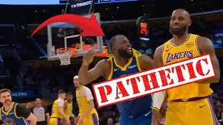 Draymond Green Couldn't Resist Flirting with LeBron Tonight