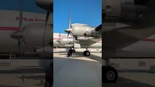 ✈️ TWA LOCKHEED L-1649A STARLINER (N8083H) ✈️  LEGENDARY PROPLINER. #TWA #Starliner #L1649A #N8083H