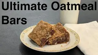 Ultimate Oatmeal Bars - An Easy Make-Ahead Recipe  For Potlucks, Bake Sales, Or After-School Snacks