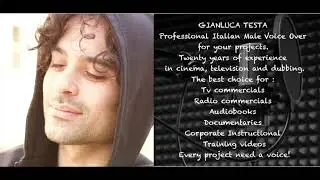 The Best Italian Male Voice Over For Your Projects!
