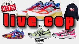 Action Bronson x New Balance 990v6 live cop l Asics 1130 'Wanda' l KITH x Peanuts l Nike GT Cut 3