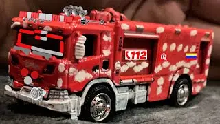 NEW SCANIA ELECTRIC MAGIRUS ENGINE PUMPER TRUCK FOR NORTH YANKE CIVIL DEFENCE FORCE FEUERWEHR 112.