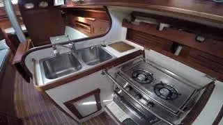 Cape Dory 31 Interior Tour