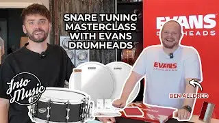 Everything You Need To Know About Tuning Your Snare Drum With Evans Heads And Into Music Drum Store