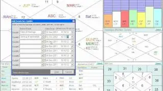Study various Charts at one place, easily with Worksheets using Kundli Chakra 2012