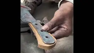 Turning Scrap into Steel: Knife Making from Rusty Bearing