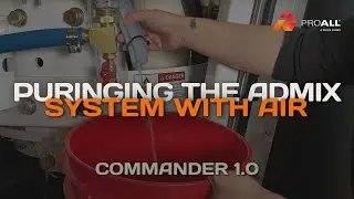 ProAll Service and Support Library - Purging the Admix System with Air