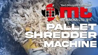 Industrial Pallet Shredder Machine | Wooden Pallet Recycling