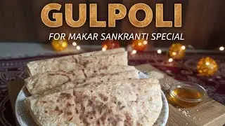 गुळपोळी खास मकर संक्रांतीसाठी 🪁 | Perfect Gulpoli Recipe at Home