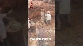 concrete pile cutting machine|concrete pile cut off saw|pile head treatment