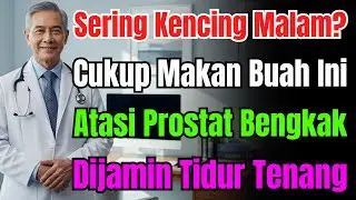 Sering Kencing Malam? Bukan Karena Tua! Makan 1 Buah Ini. Prostat Mengecil, Tidur Sampai Pagi.