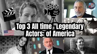 Top 3 Legendary American Actors of All Time 🎬 | Hollywood Legends | USA Pulse
