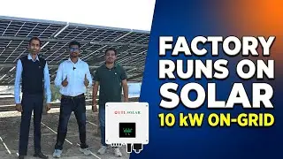 UTL Solar 10kW Solar System for Factory | Hisar Haryana | Big Savings on Power Bills
