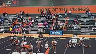 Huffman Viking |Birmingham City Schools Cheer Competition 2025 - Varsity Squads #coachveetv