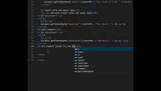Javascript Comparision of Equal to, equal value and equal type