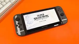 O Nintendo Switch OLED do Smash Bros!