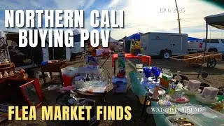 2025 NorCal Flea Market Walking Tour | Swap Meet POV Walkthrough | Vintage & Antiques ロサンゼルス古着買い付け