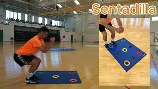 Tapiz de velocidad agilidad con c&iacute;rculos l Elk Sport