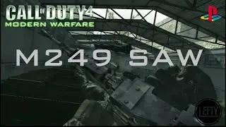 M249 SAW | Call of Duty 4: Modern Warfare Multiplayer Gameplay
