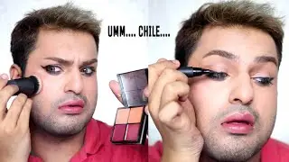Full Face of Zero Makeup!!! Demo/Review | madeupshaheer