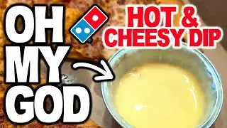 The BEST item from Domino's in years | Hot & Cheesy Dip Review