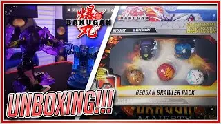 Bakugan Geogan Battle Pack Unboxing! | Mikeinoid