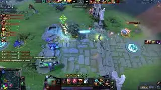 DJ casually killing CSmile Lina Fnatic vs BeastCoast Dota 2