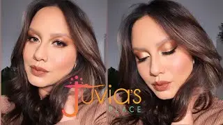 FIRST IMPRESSION & REVIEW | JUVIA'S PLACE FOUNDATION, CONCEALER, CONTOUR, POWDER, EYESHADOW