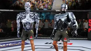 БОЙЦЫ ТЕРМИНАТОРЫ, РОБОКОПЫ и ИХ НОКАУТЫ  в UFC 3