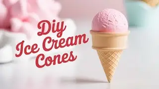 The Cutest Mini Ice Cream Cone Crafts You'll Ever See!