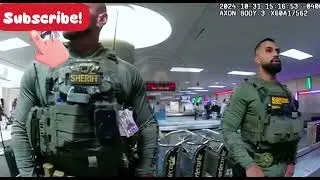Airport Meltdown Leaves Woman Shocked by Arrest | Malcolm Police Body Cam