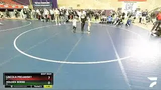 56 Lbs Quarterfinal - Lincoln Projansky, IL Vs Holden Boeke, IA C608