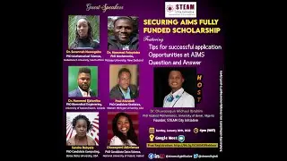 2022 - Securing the fully-funded African Institute for Mathematical Sciences (AIMS) Scholarship 1.0