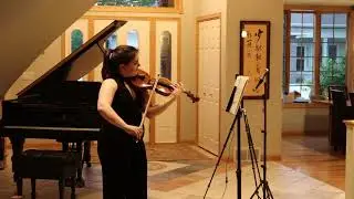 Rachmaninoff, Prelude in G minor for solo violin - Hannah Duncan, violin