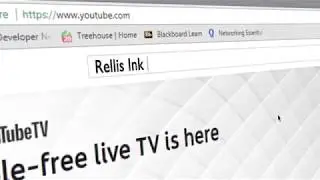 Name in YouTube serch bar | Animated by Rellis Ink Productions | After Effects