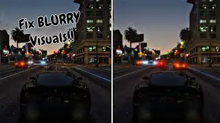 How To Fix Blurry RT Rlefections And Edges In GTAV Enhanced PC