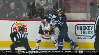Daniel Carcillo vs Chris Thorburn Feb 6, 2015