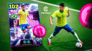 LUCAS PAQUETÁ GRÁTIS com uma gameplay M… no Efootball Mobile