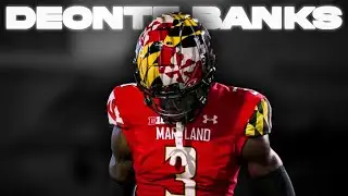 Deonte Banks Maryland CB Highlights || SuperHuman Lockdown Corner