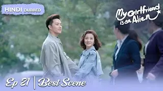 From Road Crossings to Office Romance 🛣️💞| My Girlfriend Is An Alien [ Hindi DUB ]