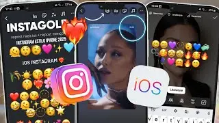INSTAGOLD IOS ATUALIZADO 2025 INSTAGRAM estilo IPHONE com EMOJIS IOS + FONTES IOS + REPOST REELS IOS