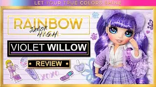 Review VIOLET WILLOW, Junior High 🌈 Especial Rainbow High 🌈