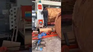 Cost-Effective Plywood Spindle Veneer Peeling Machine 2 #machine #wood #veneer #plywood #focusmach