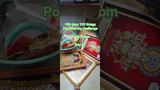 52/100 days decluttering pooja room #decluttering #minivlog