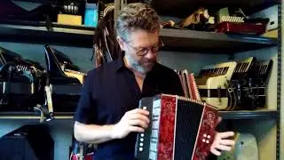 Harmona melodeon (1 row diatonic button accordion) $395
