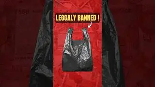 Plastic is illegal in india.