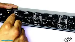 CROSSOVER ELECTRONICO PROFESSIONAL 2 3 4 5 VIAS XSS AC 23B CHILANGOESHOP
