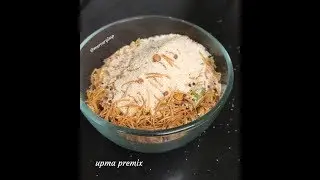 Suji Simei Upma Premix Recipe| Diabetes-Friendly Recipe of Sooji Upma With Vermicelli