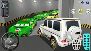 New Mercedes car Stuck in Parking Garage - 3D Driving Class 2026 - 3D Driving Class - Car Game